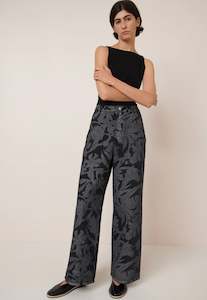 Kowtow: Utility Jeans - Etched Denim