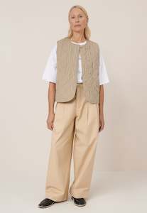 Axis Vest - Double Pinstripe