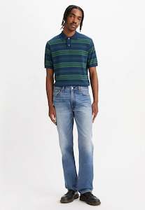 Mens Denim: 555 Relaxed Straight Jeans - Indigo Champion
