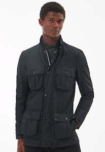 Mens Jackets Coats: Corbridge Wax Jacket - Black/Classic