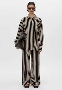 Ads Autumn Wishlist: Novella Shirt - Black/Bronze Stripe