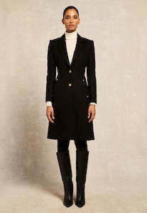 Hc Coats: Regency Coat - Soft Black
