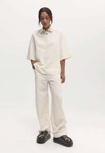 Harris Tapper: Short Sleeve Orwell Polo - Cream