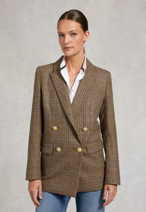 Belgravia Blazer - Abbot Check Tweed