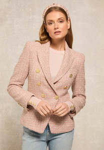 Knightsbridge Blazer - Dusky Rose