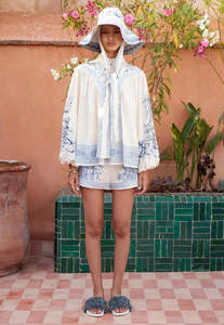 Villa Romantica Blouse - Cream