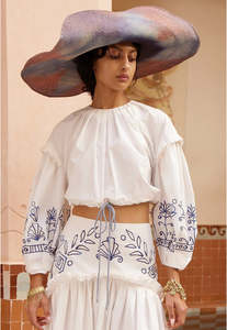 Alemais: Leela Top - Cream