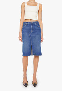 Mother: The Ditcher Midi Skirt - Do Not Disturb