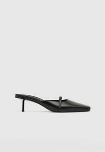St Agni: Plié Heel - Black