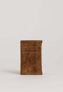 Yu Mei: Frank Cardholder - Cork Suede
