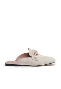 Hc Footwear: Kingston Horse Bit Loafer - Taupe Suede