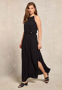 Hc Dresses: Paloma Maxi Dress - Black