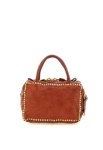 Simona Small Bowling Bag - Cognac