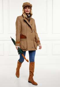 Holland Cooper: Balmoral Field Coat - Tawny