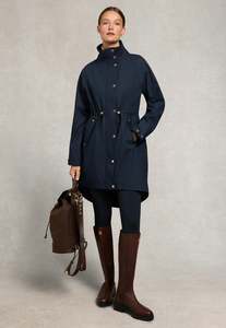 Holland Cooper: Chartwell Rain Parka - Ink Navy