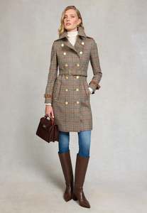 Marlborough Trench Coat - Orange Windsor