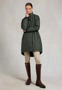 Holland Cooper: Chartwell Rain Parka - Evergreeen