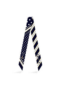 Dark Hampton: The DH x KW Amalfi Silk Twilly