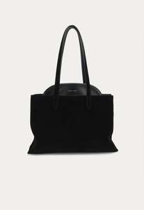 Bags: Mr Vault Tote - Black Suede
