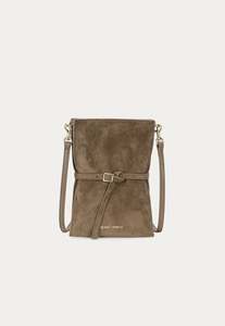 Bags: Mr Penny Pouchette - Dune Suede