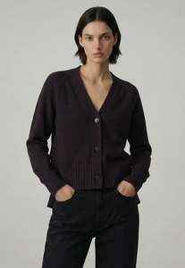 159 Most Favorite Cardi - Eggplant