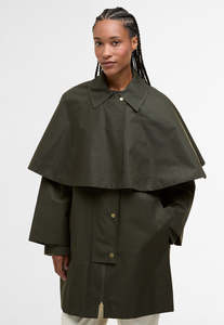 Jackets Blazers: Fia Showerproof Jacket - Sage/Ancient Poplar