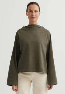 Kowtow: Field Top - Bark Melange