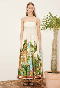 Toucan Tango Midi Dress - Multi