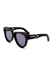 Karen Walker Eyewear: Apollo One Sunglasses - Black