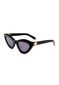 Karen Walker Eyewear: Tundra Sunglasses - Black Gold