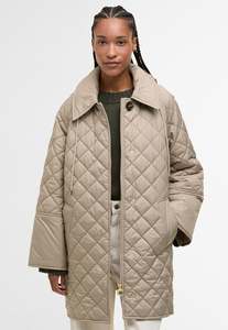 Bestsellers: Cara Quilted Jacket - Honey/Ancient Poplar