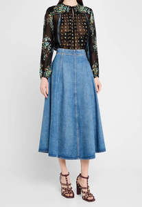 Ulla Johnson: Aster Long Sleeve Blouse - Twilight