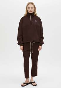 Zylus Sweater - Chocolate/White