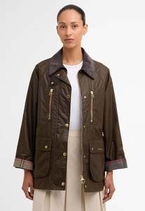 Jackets Blazers: Argill Wax Jacket - Beech/Dress