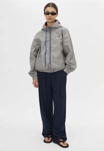 Jackets Blazers: Pierce Check Anorak - Birch Check