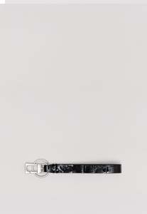 Bags: Key Fob - Black Croc