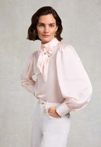Holland Cooper: Ariella Blouse - Blush