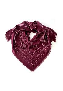 Dark Hampton: The Hadfield Wool Silk Scarf