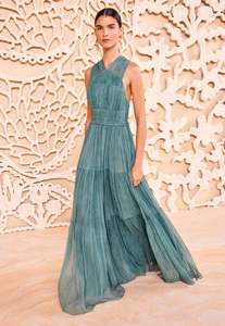 Freesia Gown - Kelp