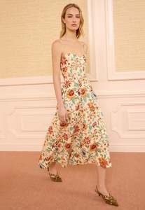Fiora Cami Cotton Dress - Abalone