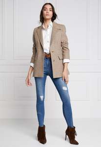 Single Breasted Blazer - Charlton Tweed