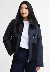 Aylesby Quilted Jacket - Dark Navy