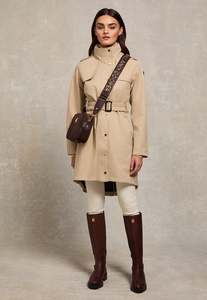 Jackets Blazers: Rosedale Waterproof Parka - Stone