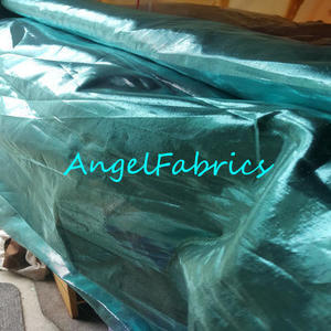 Lame: Turquoise Tissue Lame