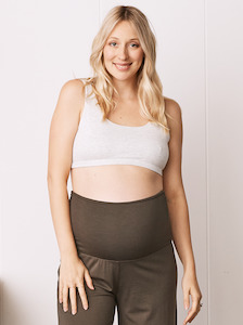 Lilou Maternity Sleeping Bamboo Lightweight Bralette - Grey