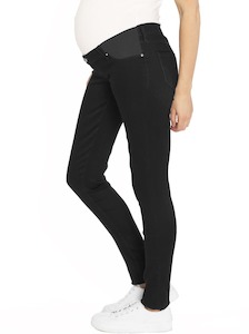 Maternity Pants Sale: Maternity Under the Belly Skinny Fit Jeans in Black