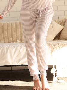 Maternity and Nursing Bamboo/Cotton Pyjama Pants - Lavender