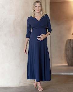 Maternity Maxi Dresses: 2 piece Maternity Modal Tank Dress and Matching Wrap