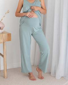 Maternity Bamboo Straight Lounge Pants