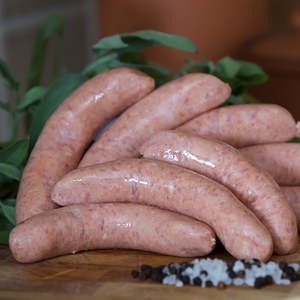 Small Goods: Gluten Free Sausages – Tomato & Basil